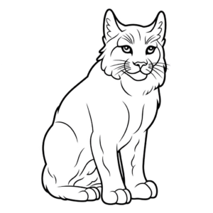 Disegno facile di lince