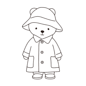 Disegno facile di l'orso paddington