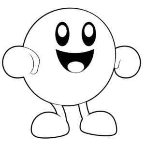 Disegno facile di pac-man