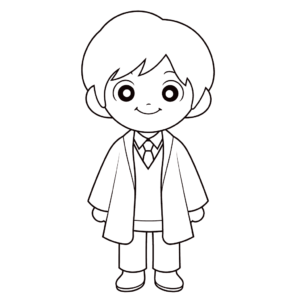 Disegno facile di ron weasley