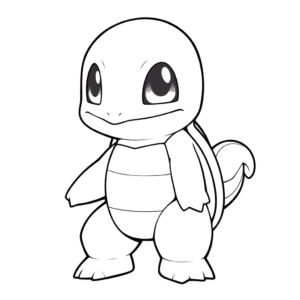 Disegno facile di squirtle