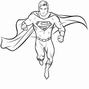 Disegno facile di superman