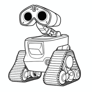 Disegno facile di wall-e