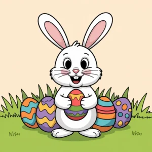Disegni Facili di Pasqua