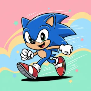 Disegni Facili di Sonic
