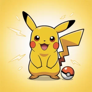 Disegni Facili di Pikachu