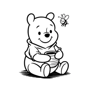 Disegno Facile di Adorabile Disney
