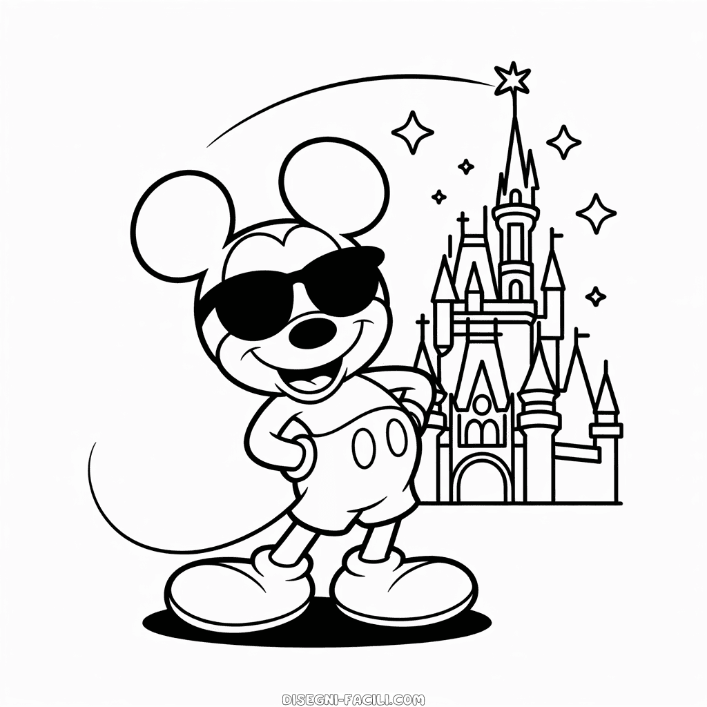 Disegno Facile di Fantastico Disney