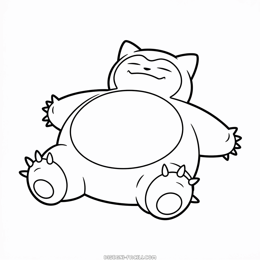 Disegno Facile di Grande Ronflex