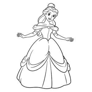 Disegno Facile di Principessa Anime Disney