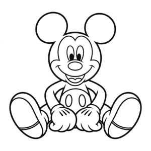 Disegno Facile di Grande Topolino