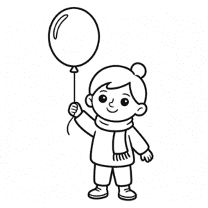 Disegno Facile di Carnevale d'Autunno