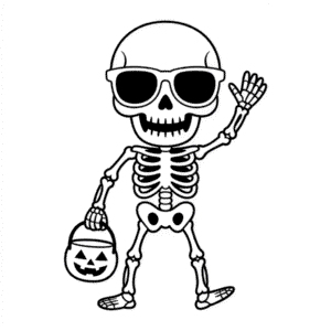 Disegno Facile di Halloween Fantastico