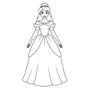 Disegno Facile di Principesse Disney Realistiche