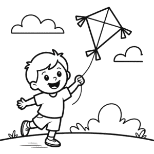 Disegno Facile di Stagione Autunnale