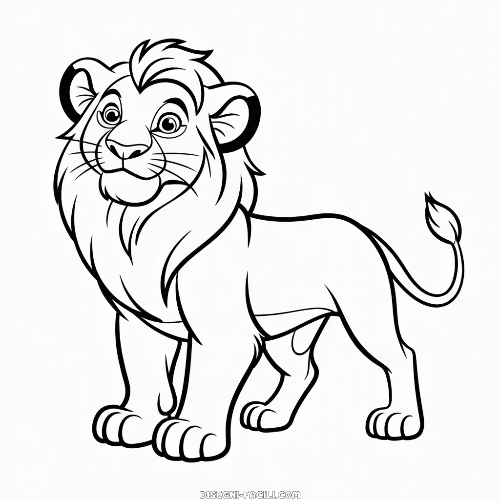 Disegno Facile di Il Re Leone Sintesi
