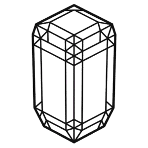 Disegno Facile di Minecraft Smeraldo