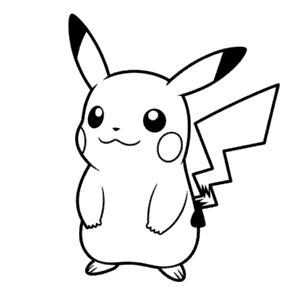 Disegno Facile di Pikachu in 3D