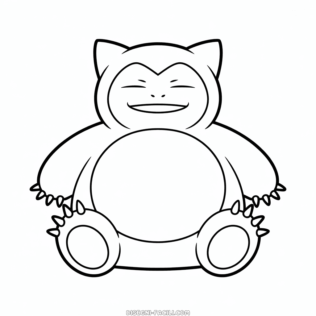 Disegno Facile di Profilo di Ronflex