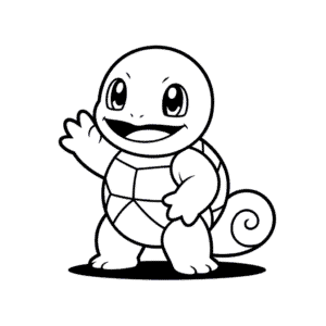 Disegno Facile di Squirtle