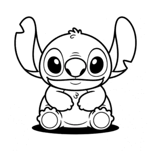 Disegno Facile di Squishmallow di Stitch
